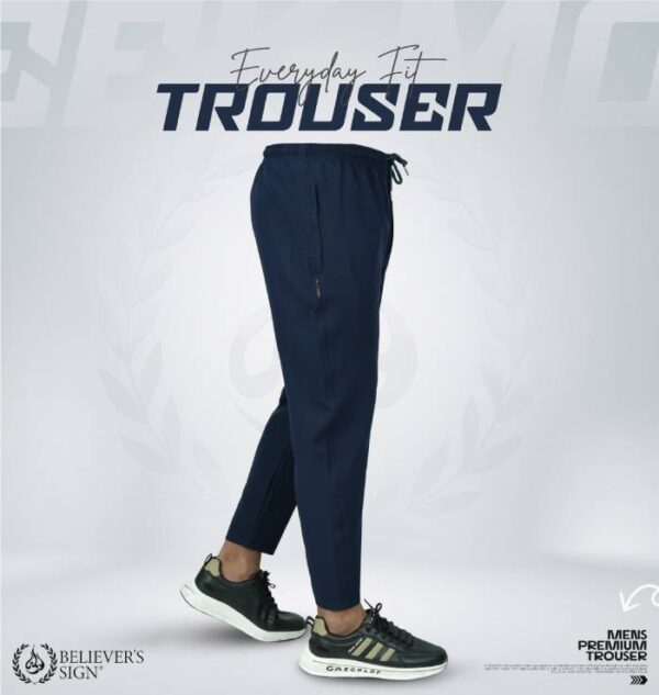 China Angle Trouser - Navy
